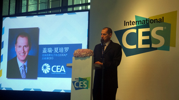 消费者电子协会主席兼CEO盖瑞·夏培罗