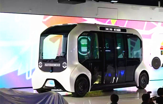 丰田参加CES电子展